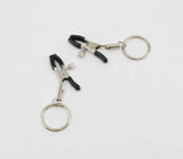 Love In Leather Ring Shape Womens Nipple Clamps Default Title Nipple and Clit Clamps